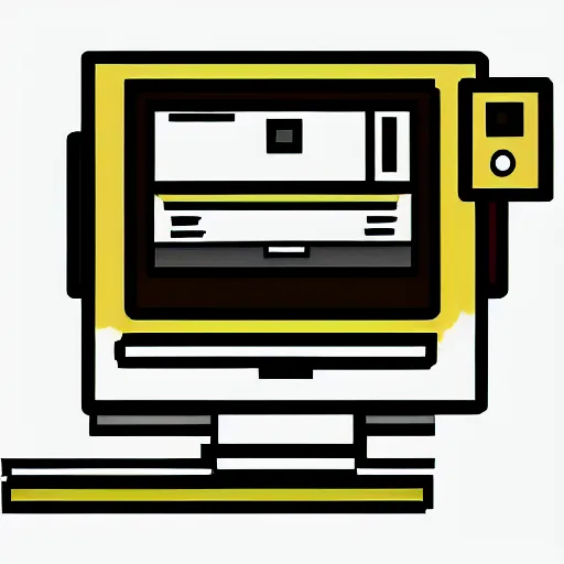 Prompt: my computer icon, 1 6 - bit