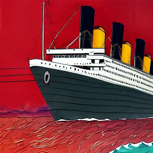 43 Titanic Drawings Of The Ship Stock Photos HighRes Pictures and Images   Getty Images