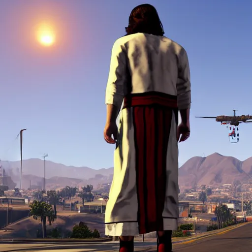 Image similar to Jesus Christ in GTA 5