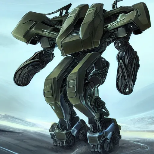 Image similar to concept art prometheus halo vehicles