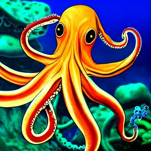 Image similar to octopus