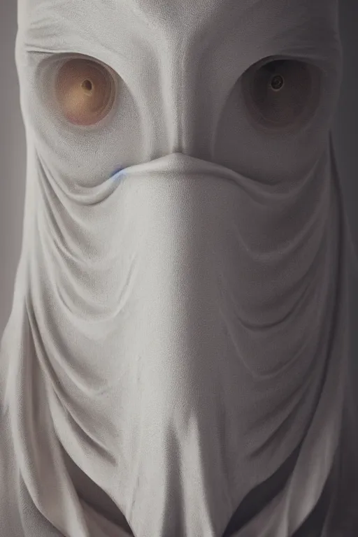 Prompt: the ghost that long with no face staring me all the night, ultra realistic, concept art, intricate details, highly detailed, photorealistic, octane render, 8 k