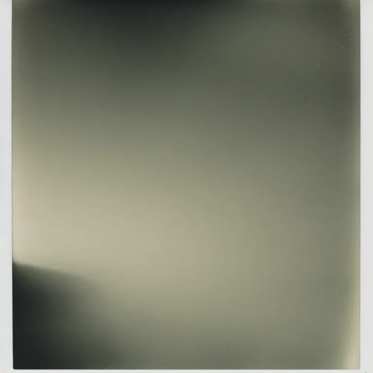 Prompt: atmospheric polaroid photograph of empty liminal space