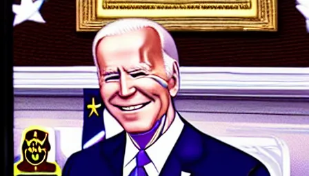 Image similar to joe biden makes sasquatch a federal agent in the oval office, photorealistic, ultra hd, 4 k, award winning, patriotic