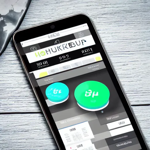 Image similar to high fidelity mockup designs for a stock trading mobile app