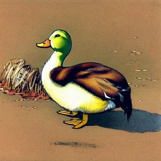 Image similar to a duck of doom