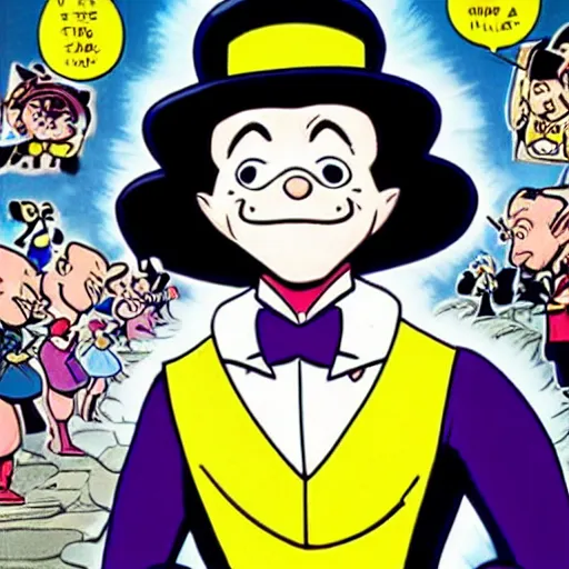 Image similar to mister mxyzptlk