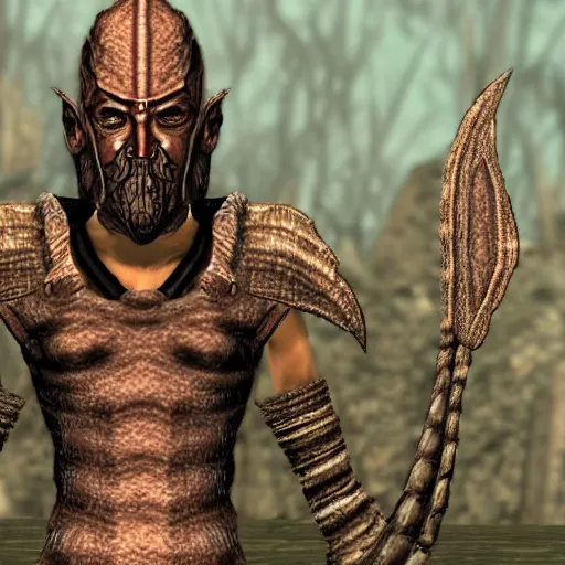 Image similar to morrowind character