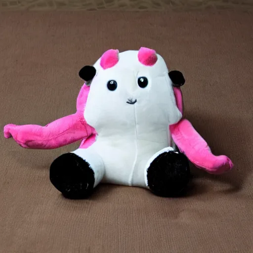 Image similar to cute plush creature