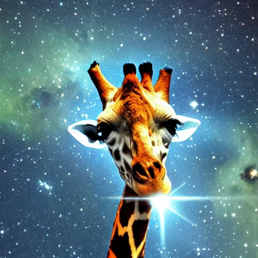 Image similar to Giraffe-head Nebula