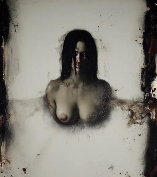 Prompt: nicola samori painting of an anime woman