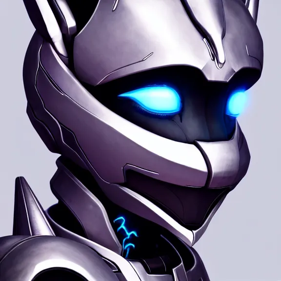 Image similar to close up headshot of a cute beautiful stunning anthropomorphic female robot dragon, with sleek silver metal armor, glowing OLED visor, facing the camera, high quality maw open and about to eat your pov, food pov, the open maw being highly detailed and soft, highly detailed digital art, furry art, anthro art, sci fi, warframe art, destiny art, high quality, 3D realistic, dragon mawshot, maw art, pov furry art, furry mawshot, macro art, dragon art, Furaffinity, Deviantart, Eka's Portal, G6