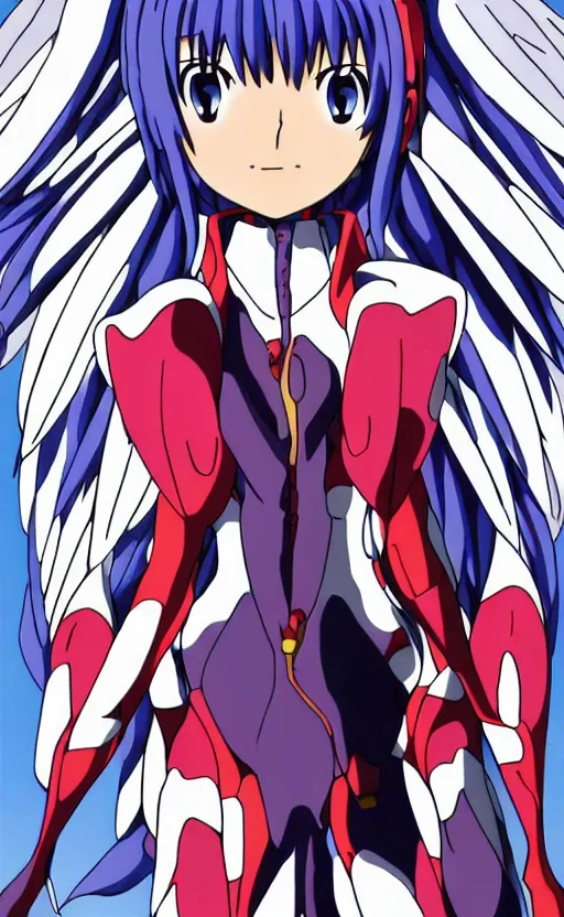 Prompt: a new angel from neon genesis evangelion, anime