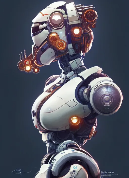 Prompt: symmetry!! portrait of a hybrid robot astronaut, round machine face, floral! horizon zero dawn machine, intricate, elegant, highly detailed, digital painting, artstation, concept art, smooth, sharp focus, illustration, art by artgerm and greg rutkowski and alphonse mucha, 8 k