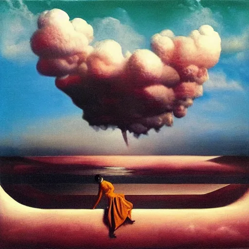 Image similar to stuck in a dream, surrealist