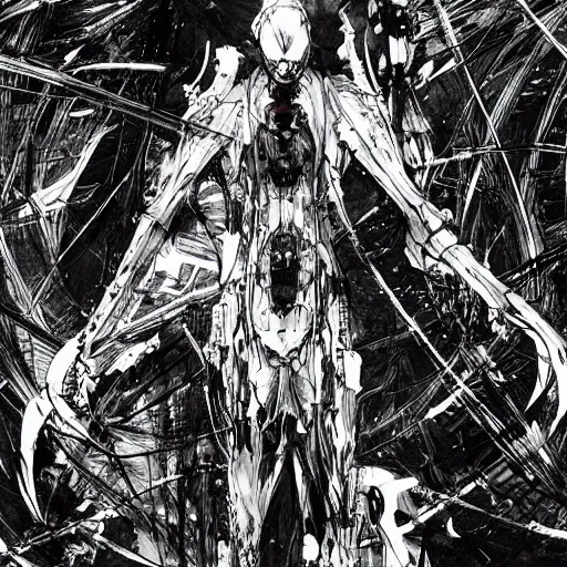 Image similar to tsutomu nihei artwork