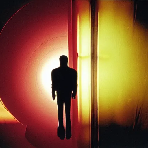 Prompt: hal 9 0 0 0 from the film 2 0 0 1 has discovered he has legs