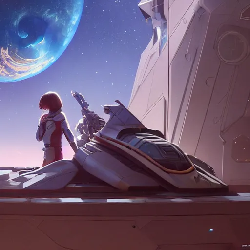 Prompt: a spaceship returns to earth, highly detailed vfx portrait, unreal engine, greg rutkowski, loish, rhads, caspar david friedrich, makoto shinkai and lois van baarle, ilya kuvshinov, rossdraws, elegent, tom bagshaw, alphonse mucha, global illumination, detailed and intricate environment.