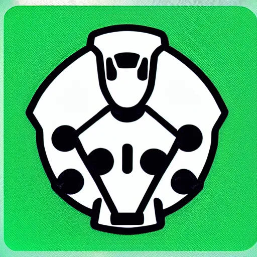 Prompt: software icon of an armor