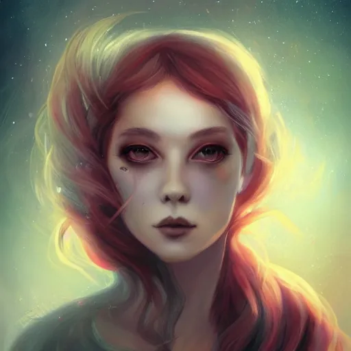 Image similar to a portrait in the style of anna dittmann and loish and charlie bowater.