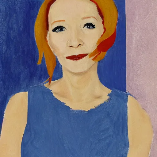 Image similar to anne heche in the style of matisse