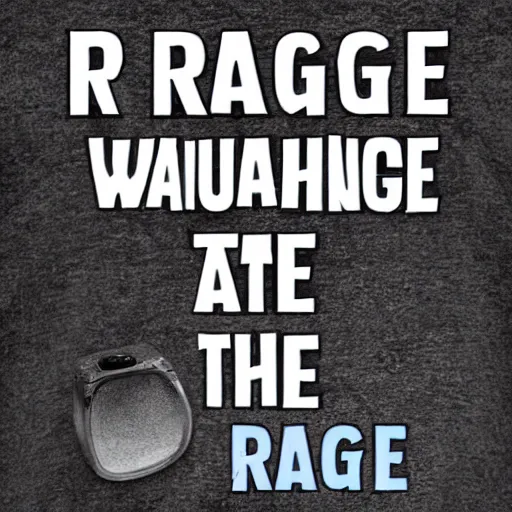 Image similar to rage against the washing machine