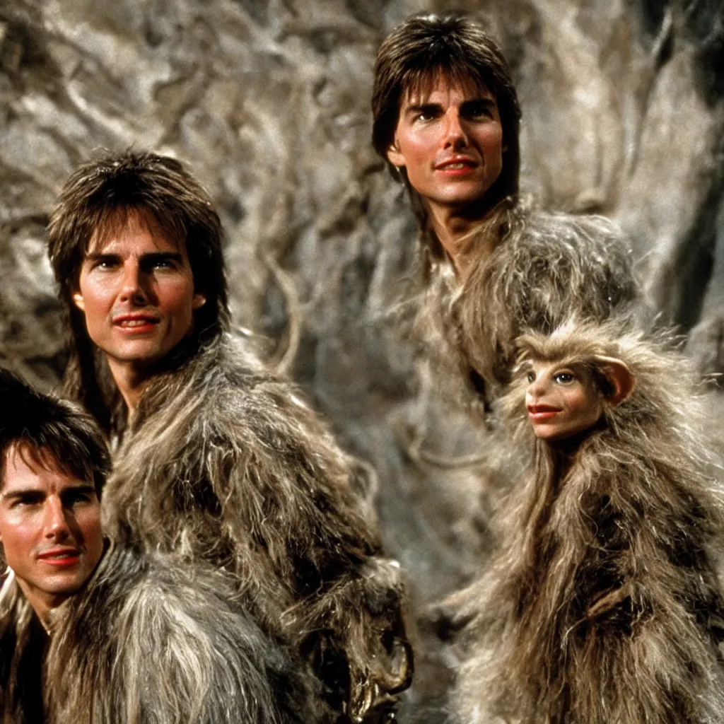 Image similar to Tom Cruise in The Dark Crystal