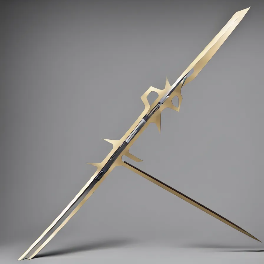 Image similar to single lazer sword ; designed by c. a. k. e., marc newsom, zaha hadid, blond ltd, layer design ; natural materials ; industrial design ; behance ; le manoosh ; pinterest ; if design award ; reddot design award