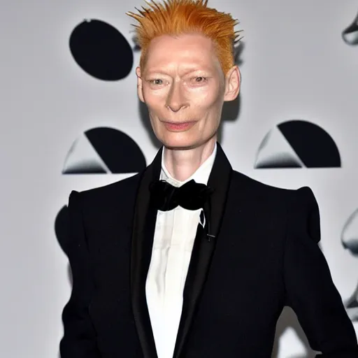 Image similar to tilda swinton as nick fury