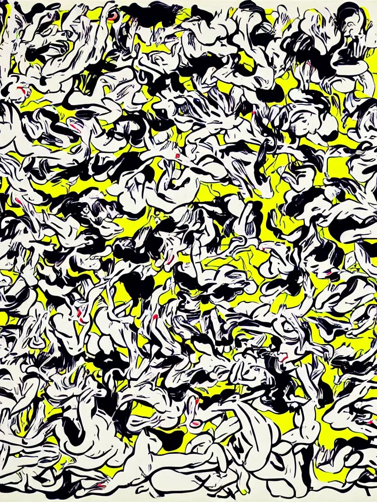 Image similar to multiplicity by Roy Lichtenstein