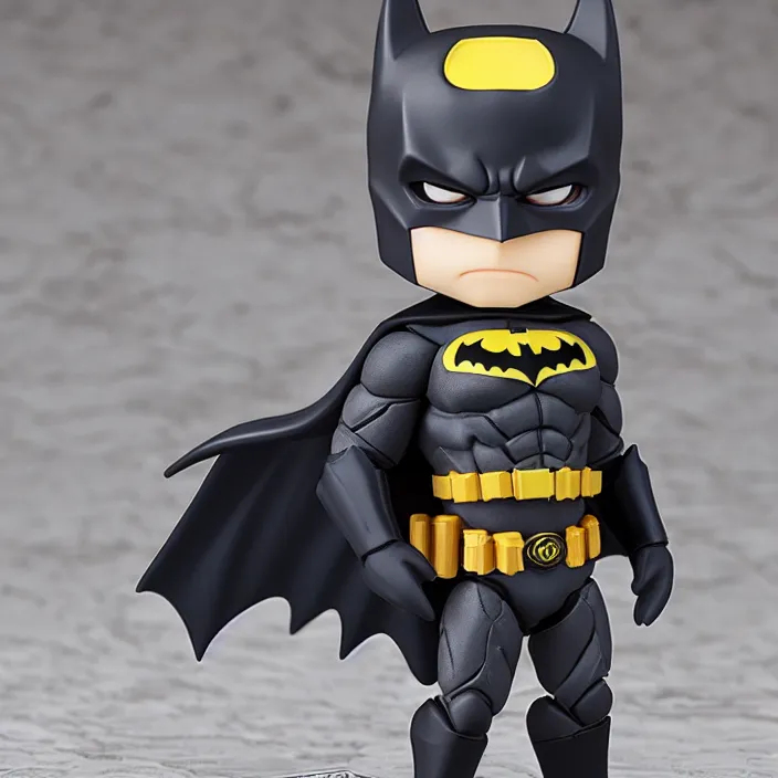 Image similar to Batman, An anime Nendoroid of Batman, figurine, detailed product photo