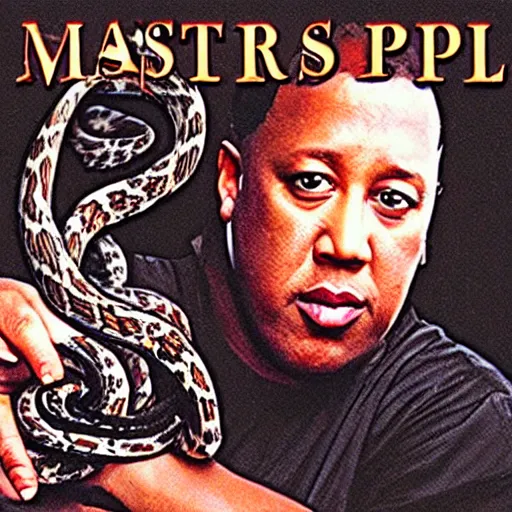 Image similar to master p album'sippin snake oil'1 9 9 6
