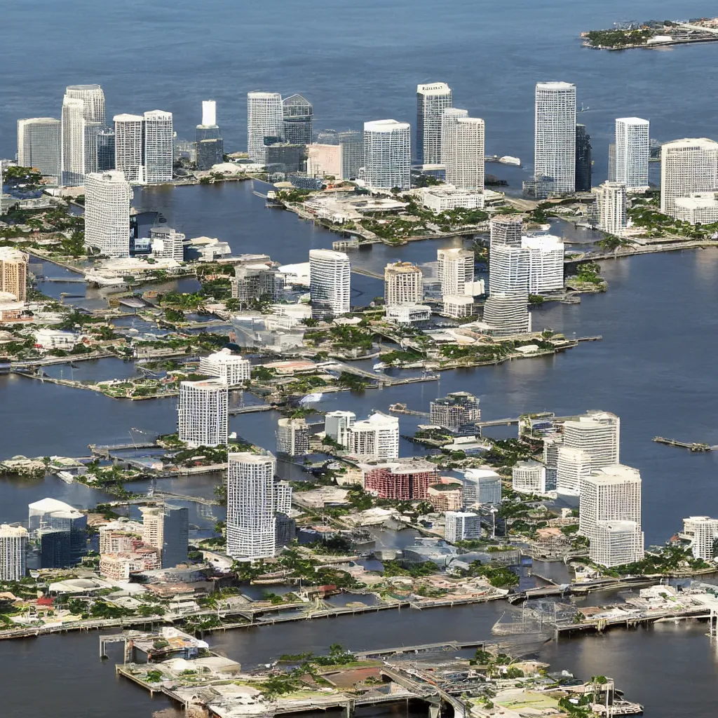 Prompt: vector image of tampa, florida