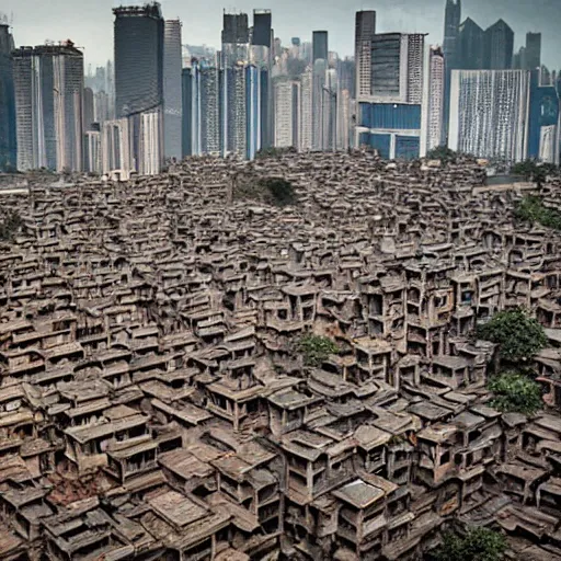 Image similar to kowloon walled city