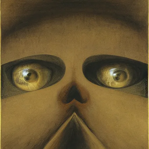 Image similar to the eyeless see all, by Odd Nerdrum, by Francisco Goya, by M.C. Escher, very detailed, colorful, beautiful, eerie, surreal, psychedelic