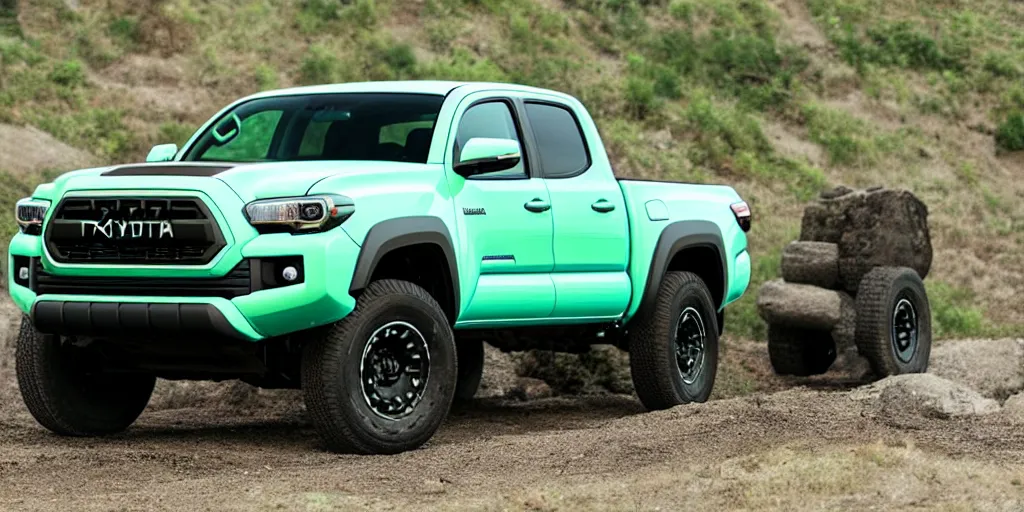 Image similar to “2021 Toyota Tacoma TRD, Green”