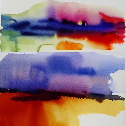 Image similar to watercolour abstracts by elizabeth holmes