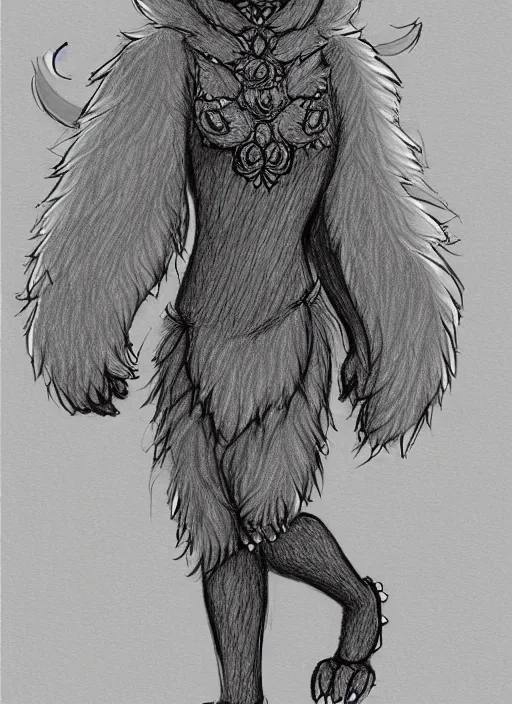 Image similar to sketchbook sketch, shrill prisston's fursona, furry, intricate, elegant, highly detailed, art by shrill prisston