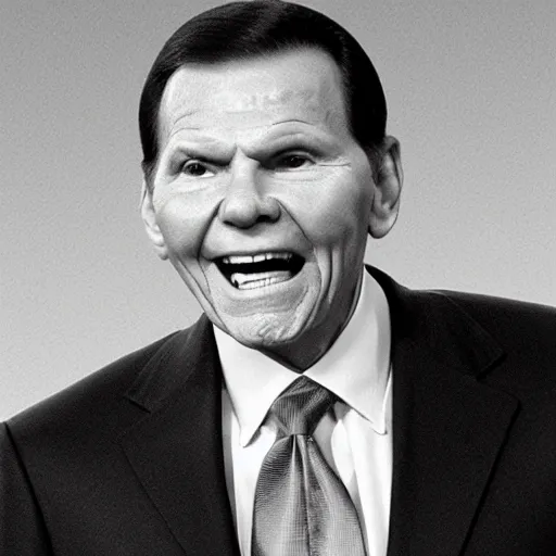 Prompt: kenneth copeland, pace face, death