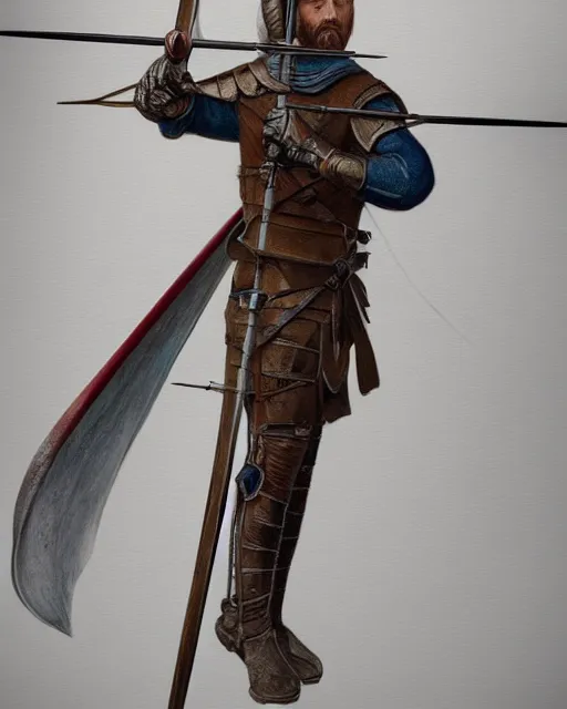 Prompt: realistic concept art of medieval longbow, detailed, delicate, hyper realism, ultra realistic, 8 k