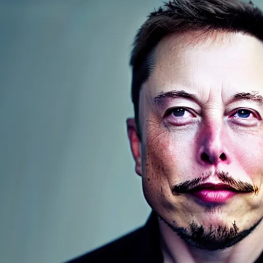 Image similar to bearded elon musk