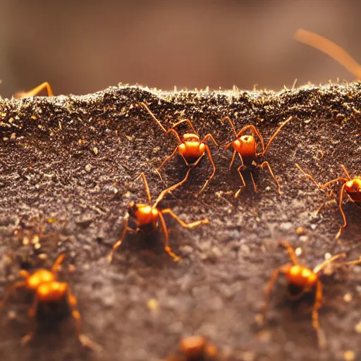 Image similar to macro photo of ants herding their elephants