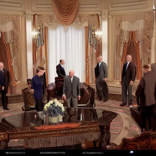 Image similar to Hank Schrader presidential inauguration, ultra intricate, ultra detailed, 8k, cinematic,