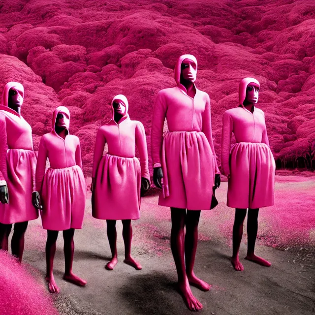 Image similar to advertising campaign by richard mosse