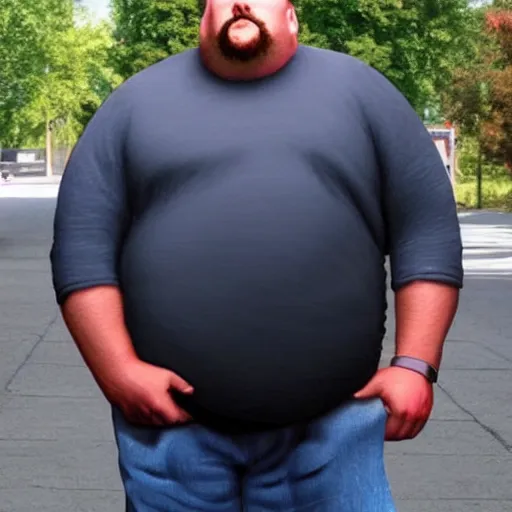 Image similar to a normal sized man