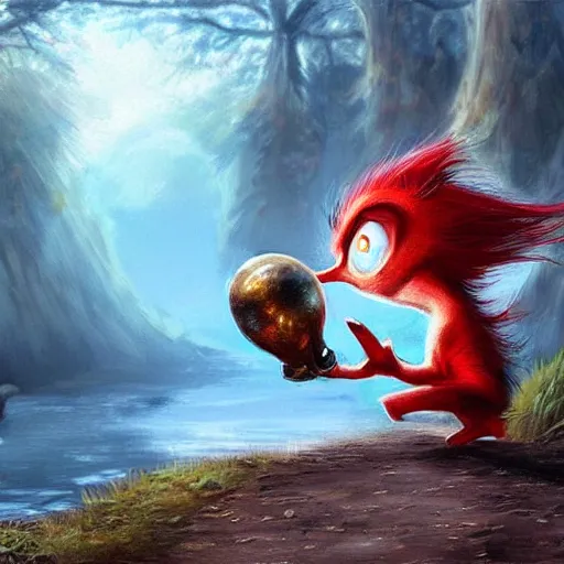 Prompt: Do You Know De Wae, fantasy art