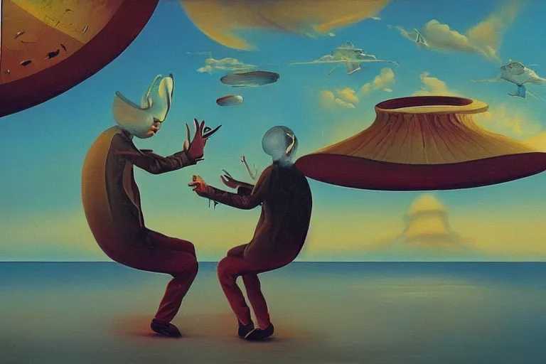 Image similar to boards of canada, surrealism, elegant oil painting, highly detailed