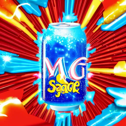 Image similar to magic sparking soda