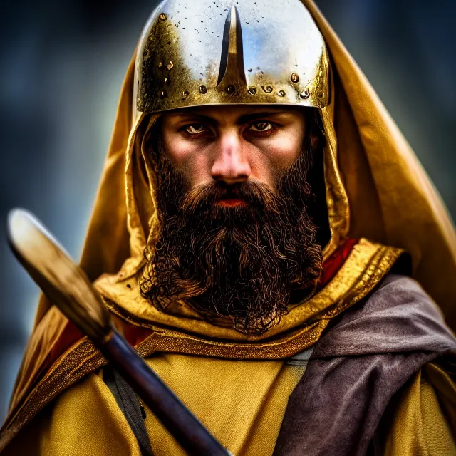 Image similar to photo of a beautiful! holy cleric warrior with, highly detailed, 8 k, hdr smooth, sharp focus, high resolution, award - winning photo, dslr, 5 0 mm