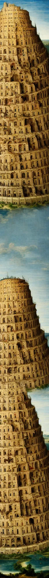 Prompt: the tower of babel